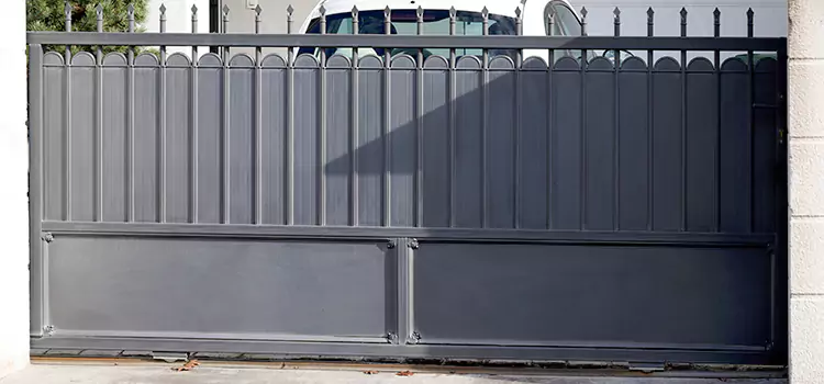 Metal Driveway Gate Installation High River