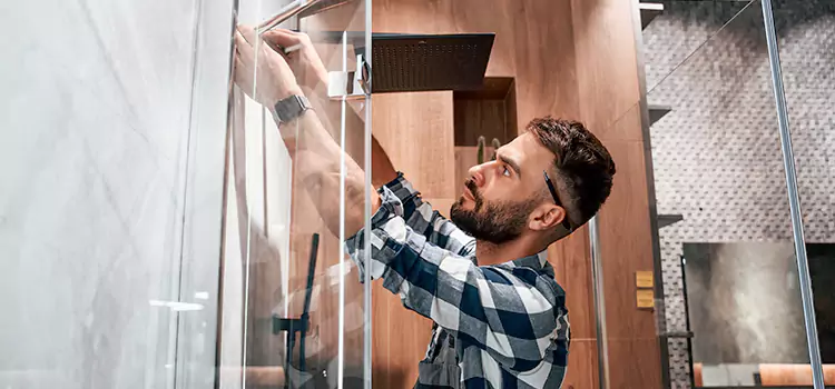 Replace Shower Doors with Frameless High River